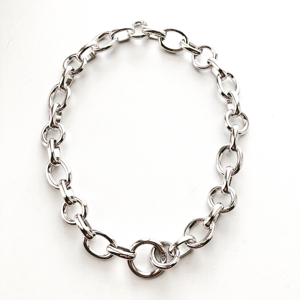 Chain Link Collar Necklace